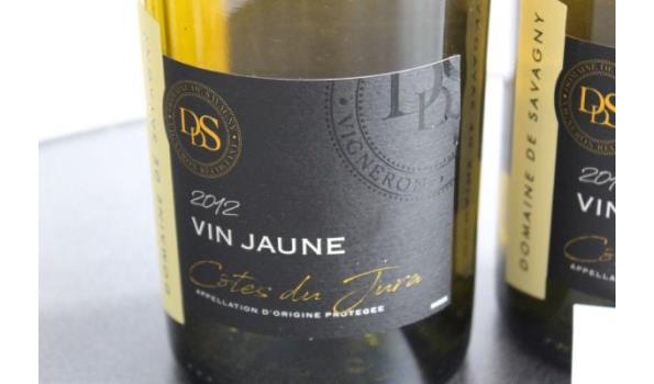 3 flessen à 62cl Vin Jaune, Côtes du Jura